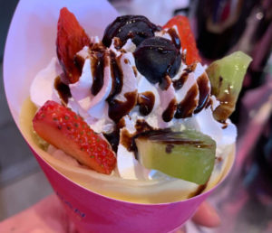 ヤンゴンスイーツ界に日本のクレープが初上陸！Japan Cream Crapesのクレープ