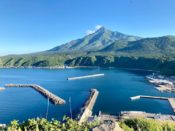 折りたたみ自転車で利尻島一周　観光スポット＆見どころその8 ペシ岬から見る利尻富士