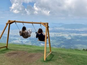 四国お遍路車中泊の旅10日目 雲辺寺山頂公園「天空のブランコ」