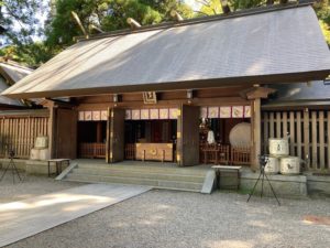 日本一周Nバン車中泊39日目天岩戸神社は高千穂峡から10km、天岩戸神社の本殿