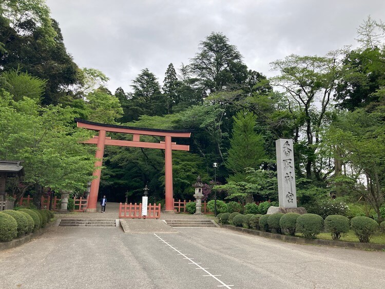 日本一周無事ゴール！旅の安全祈願をした香取神宮へお礼参り。